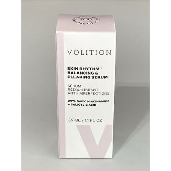 Volition Skin Rhythm Balancing & Clearing Serum w/Salicylic Acid NIB 1.1 fl oz