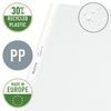 Leitz Prospekthülle Standard, A5, PP, genarbt, dokumentenecht, farblos