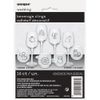 Wedding Beverage Cling Drink Markers, 16ct
