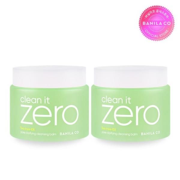 Clean It Zero Pore Cleansing Balm Large Capacity 2-Pack Set (180ml x 2)