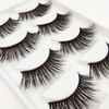 CLEAREYELASH False Eyelashes, Long Eyelashes, For Stage, Super Dense, Recitals, 3D Shape, 5 Pairs (G03 Super Long Type)