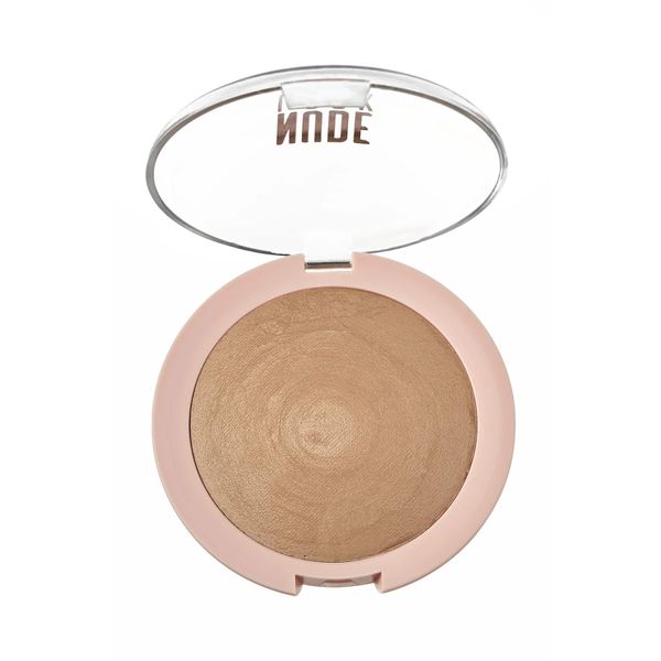 Golden Rose Nude Look Sheer Baked Powder Puder Nude Glow