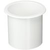 Sea-Dog 588011 Flush Mount Drink Holder, 3" Deep - White