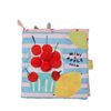 Manhattan Toy 161100 Soft Activity Crinkle Book, Multicoloured