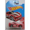 2017 Hot Wheels Target Exclusive Red Edition 6/12 - 2005 Corvette C6 [Red]