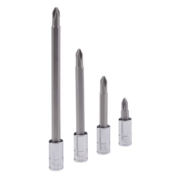 Genius Tools 208+1101 1/4" Dr. Ph.1 Phillips Bit Socket