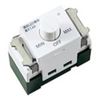 Panasonic SO-STYLE WNS57511W LED Embedded Reverse Phase Dimmer Switch B Compatible LED Dedicated 1.6A Rotary Type, Lower Limit Illumination Setting Function, Matte White