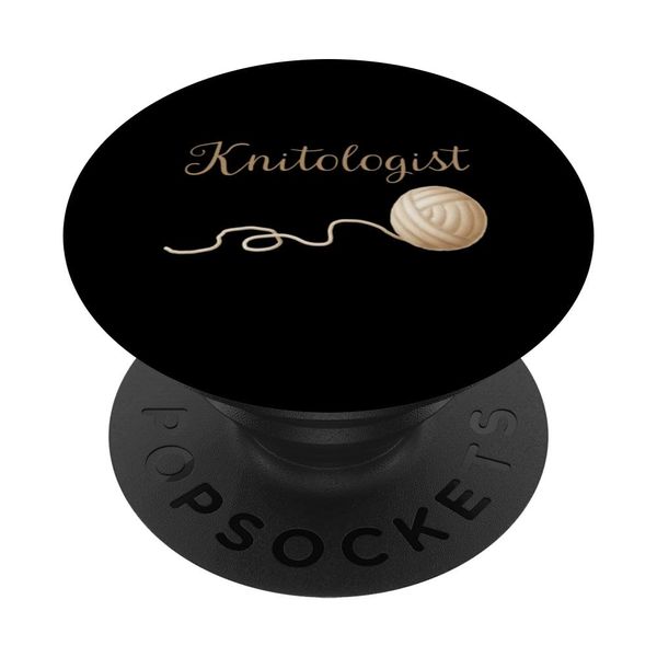 Sewing Yarn Knitting Knitter Knitologist PopSockets mit austauschbarem PopGrip