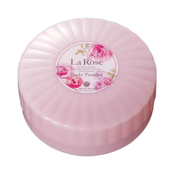 House of Rose La Rose Body Powder RG 1.2 oz (35 g) / Body Care, Rose, Rose Fragrance, Rose, Smooth Powder, Made in Japan, Present for Women