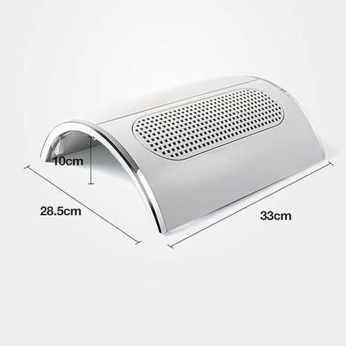 Unlnsiy Nail Dust Collector 40W Nail Dust Collector Gel Nail Leather Electric Nail Equipment Tabletop Dust Collector Nail Care (A)