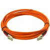 StarTech.com 5m Fiber Optic Cable - Multimode Duplex 50/125 - LSZH - LC/LC - OM2 - LC to LC Fiber Patch Cable