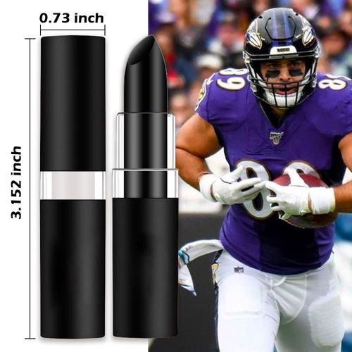 Kaely 3Pcs Face Paint Stick,Pro Eye Black Stick Baseball Football Softball,Easy to Color,Black White Red Matte Lipstick Face Body Paint Set,Halloween Birthday Party Clown Makeup Sets