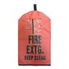 Fire Extinguisher Cover with Window (Small - 20" x 11 1/2") 2 Pack