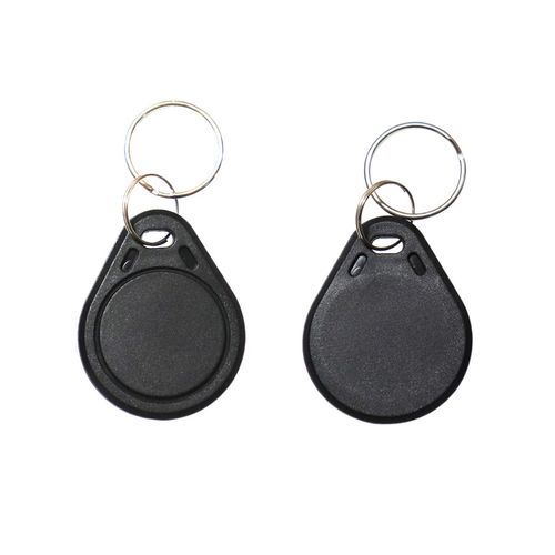 ETEKJOY 100PCS 13.56MHz RFID Key Fob Proximity IC Card ISO14443A Token Tag for Electronic Smart Door Lock, Compatible with MIFARE Classic 1K Card M1, Read Only