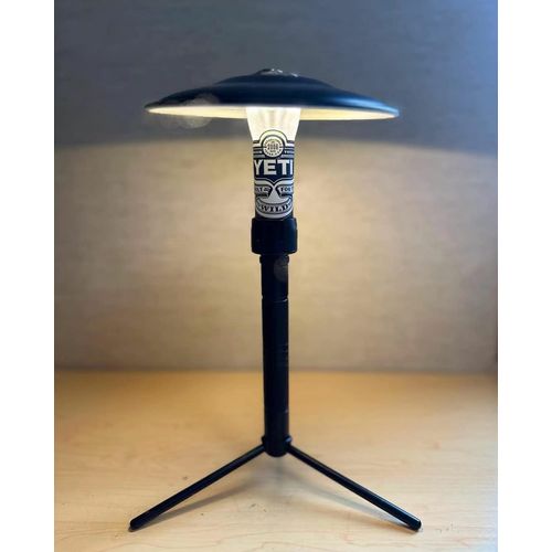 Naokin Goal Zero Shade Cover, Cap, Magnetic Stand, Tripod, Accessory, For GOAL ZERO, Amber Lantern Shade Accessories, Outdoor Camping, Flat Reflector, Goal Zero (Tripod, Stand)