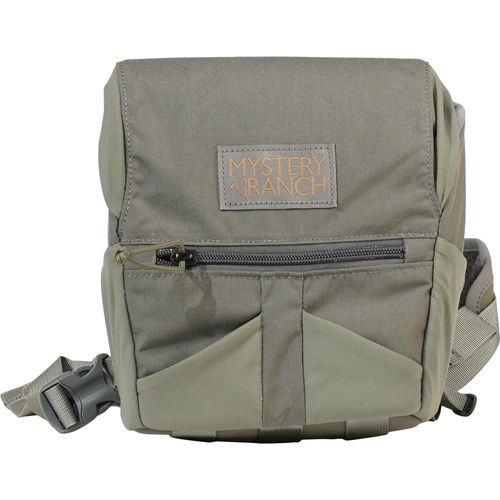 Mystery Ranch Bino Harness 12x, Chest Rig, Binocular Case, Tactical Pouch, For Rough Country, Hunting, Outdoors - Foliage-XL