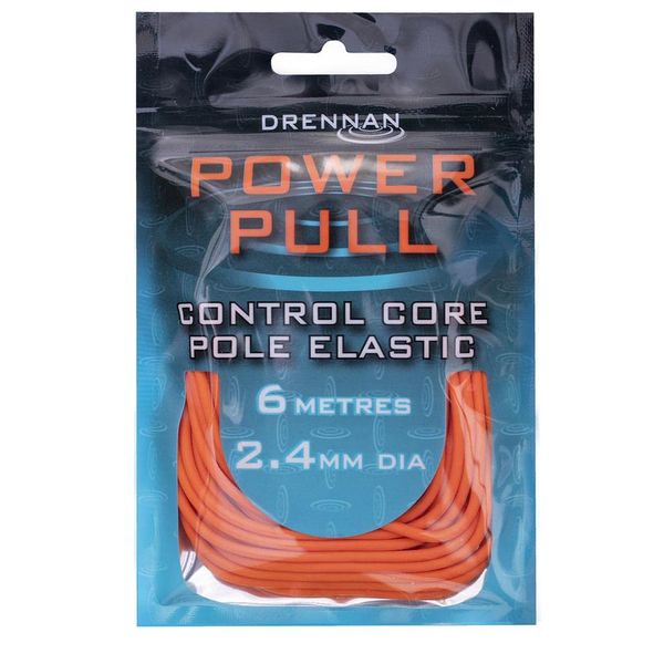 Drennan Power Pull Elastic: 2.4mm Orange