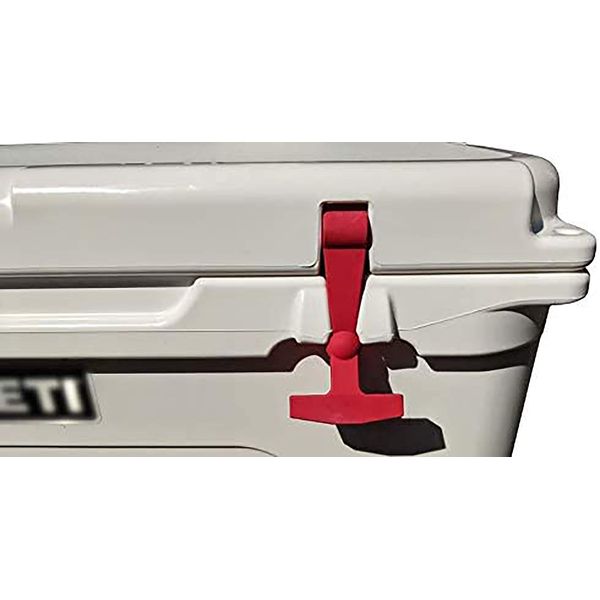 BEAST COOLER ACCESSORIES RED Replacement Lid Latches (2-Pack) Compatible with All Yeti Hard Coolers - Larger, More Durable, Ergonomically Improved Design in Your Favorite College Color