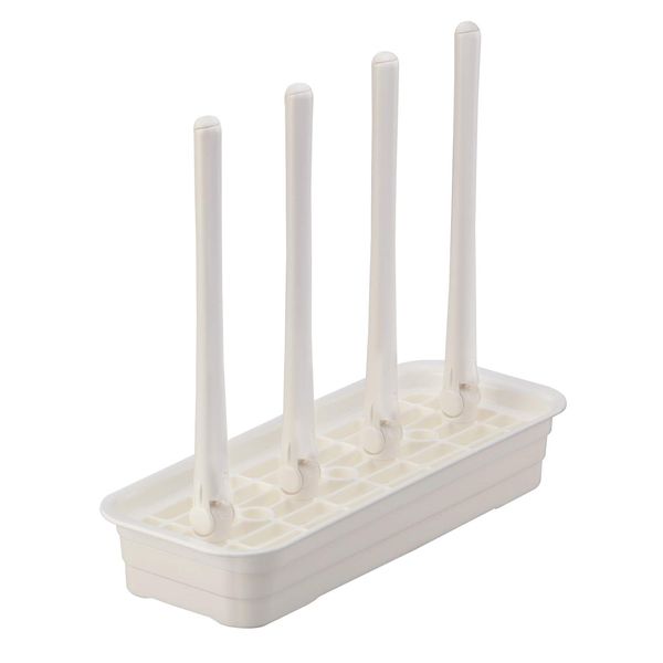 Inomata-K 0053 Dish Drying Rack, White, Pota, Pet, Made in Japan