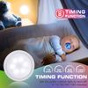 EverBrite Puck Lights 6-Pack Wireless LED Puck Light Under Cabinet Lights Timer