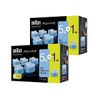 BRAUN (Brown) Clean & Renew System Dedicated Cleaning Solution Cartridge, 5 + 1 pc, CCR5CR 2 Boxes