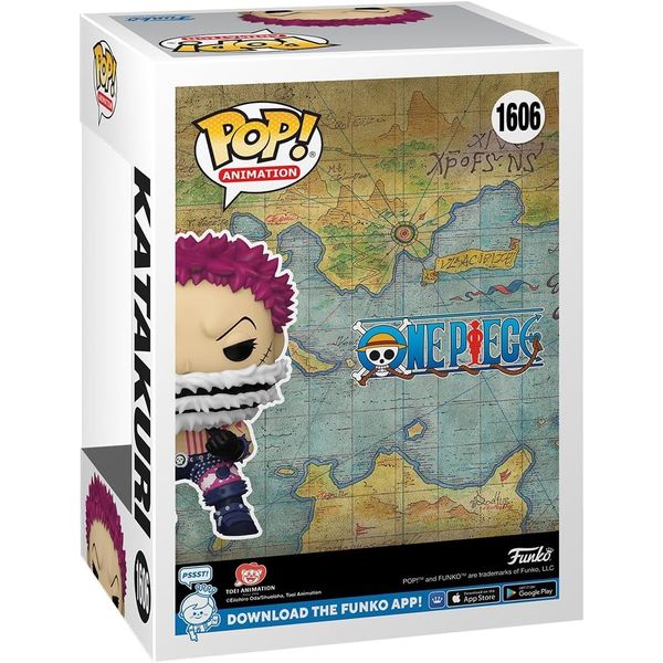 POP Anime: One Piece - Charlotte Katakuri Funko Vinyl Figure (Bundled with Compatible Box Protector Case), Multicolor, 3.75 inches