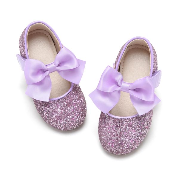 Otter MOMO Toddler/Little Girls Mary Jane Ballerina Flats Size 9 Shoes Slip-on School Party Dress Shoes