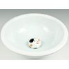 Arita Pottery Mike Drain Cover, Cat