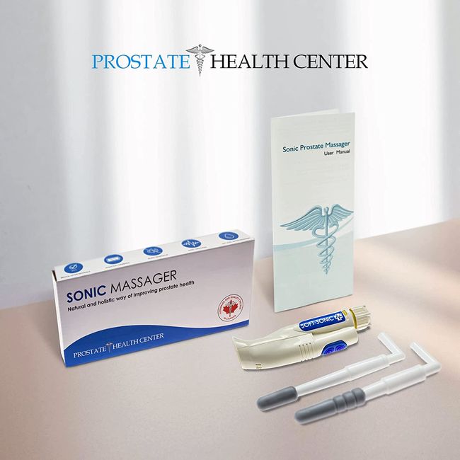 Sonic Prostate Massager by Prostate Health Center | Prostate Wellness Massager |