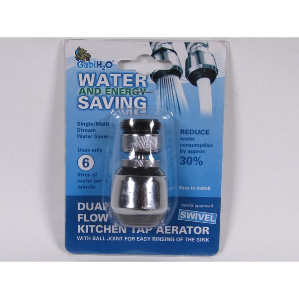 360° Swivel Kitchen Sink Aerator Dual-function 2-Flow Sprayer Faucet WATER SAVE