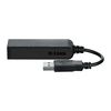 D-Link DUB-E100 High-Speed USB 2.0 Fast Ethernet 10/100 Mbit/s Ethernet Adapter , Black