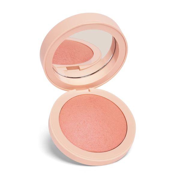 Heaven's Glow Radiant Veil Blush, Baked Powder Blush, 8g (Magic Hour)