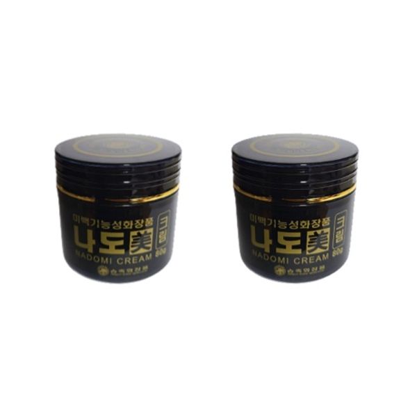 Nadomi Cream 80g x 2 Moisturizing Hydration Pigmentation Snail