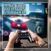 PlayRealm NO Falling Off Thumbstick Extender x 2 & Thumb Grip x 4 for PS5 & PS4 Controller (Red Orange Pack)