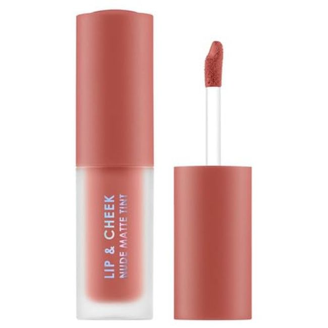 Cathy Doll Lip and Cheek Nude Mat Tint (08 Chic Sand)