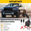 12V Battery Disconnect Switch Power Kill Master Cut Off Remote Control Isolator