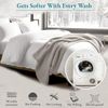 - Finest Cotton Sheets King Size Set, Soft 100% Cotton Cooling Sheets Deep Pocke