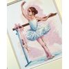 Riolis Counted Cross Stitch Kit 9.50"X11.75"-Ballet (14 Count)