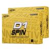 2 Dozen Set HONMA 2023D1 SPIN BT2301 (Yellow)