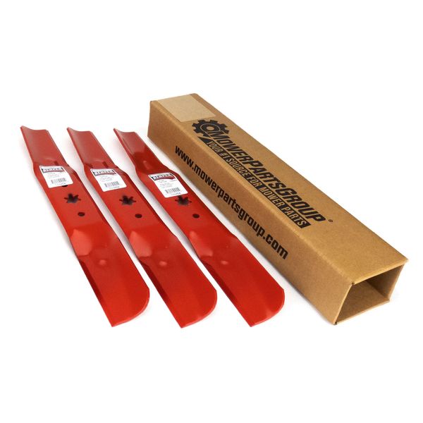 (3) Replacement Blades Compatible With Cub Cadet 742-05056 942-05056