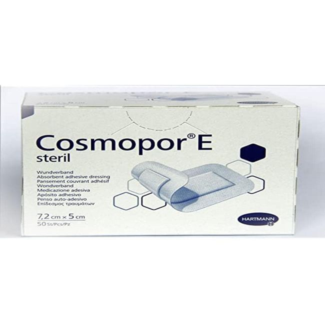 COSMOPOR E ADHESIVE 7.2X5CM X 50