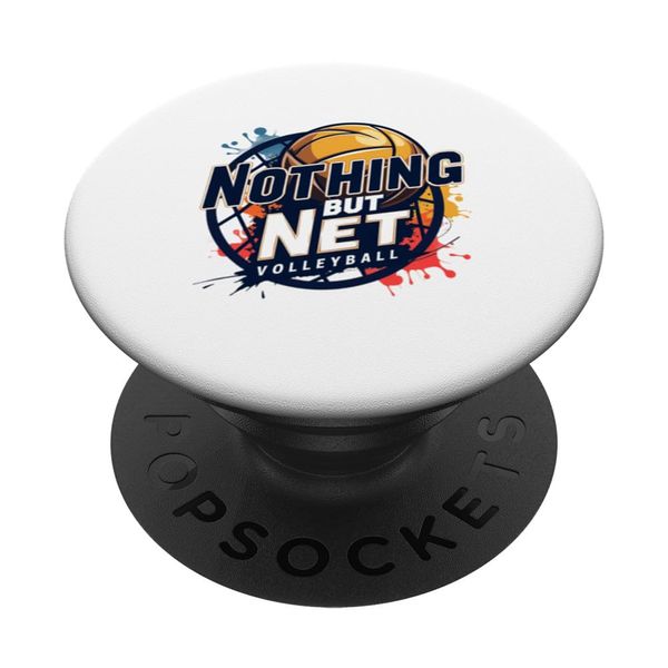 Nichts als Net Volleyball League Name PopSockets mit austauschbarem PopGrip