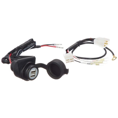 Kitaco 80-757-11530 USB Power Supply Kit, K-TOUR Super Cub 50/Pro, Super Cub 110/Pro, Cross Cub 50/110, Etc