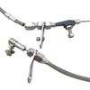 Transmission Kickdown Cable Kit,Stainless Braided Kick Down Cable Replacement for Chrysler 904 Tranny Mopar