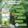 2*120pcs Soursop Graviola Capsules, Immune Boost,Digestive Aid,Antioxidant