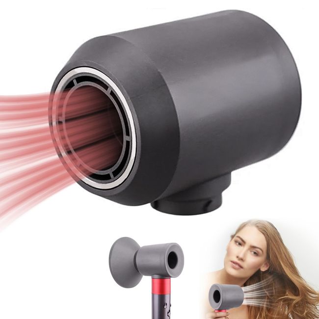 DianSung için Dyson Airwrap Styler için 2023 geliştirilmiş adaptör başlığı, saç kurutma makinesi aksesuarına dönüştürün, difüzör başlığı ile kullanım için adaptör