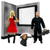 Backstage Interview Accessory Set for Wrestling Action Figures