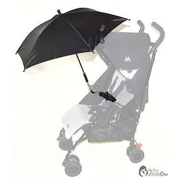 Baby Parasol Compatible with Phil and Teds Stroller Buggy Pram Black