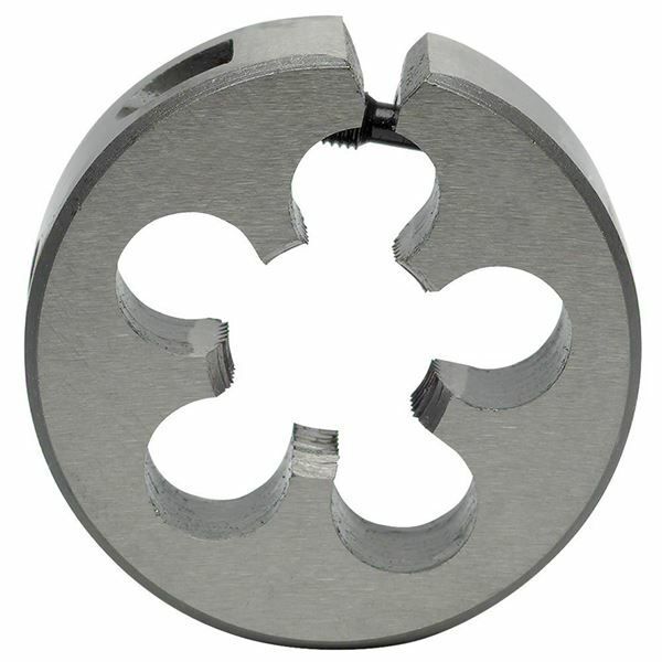TTC 3/8"-24 x 1-1/2" OD HSS Left Hand Round Split Adjustable Die