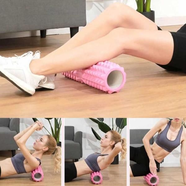 [XB8I9I4P] Foam Roller Circular Indoor Exercise Home T Massage Yoga